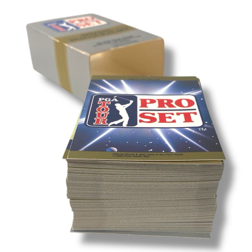 1990 PGA Tour Pro Set Special Inaugural Trading Card Box Set - Picture 3 of 3
